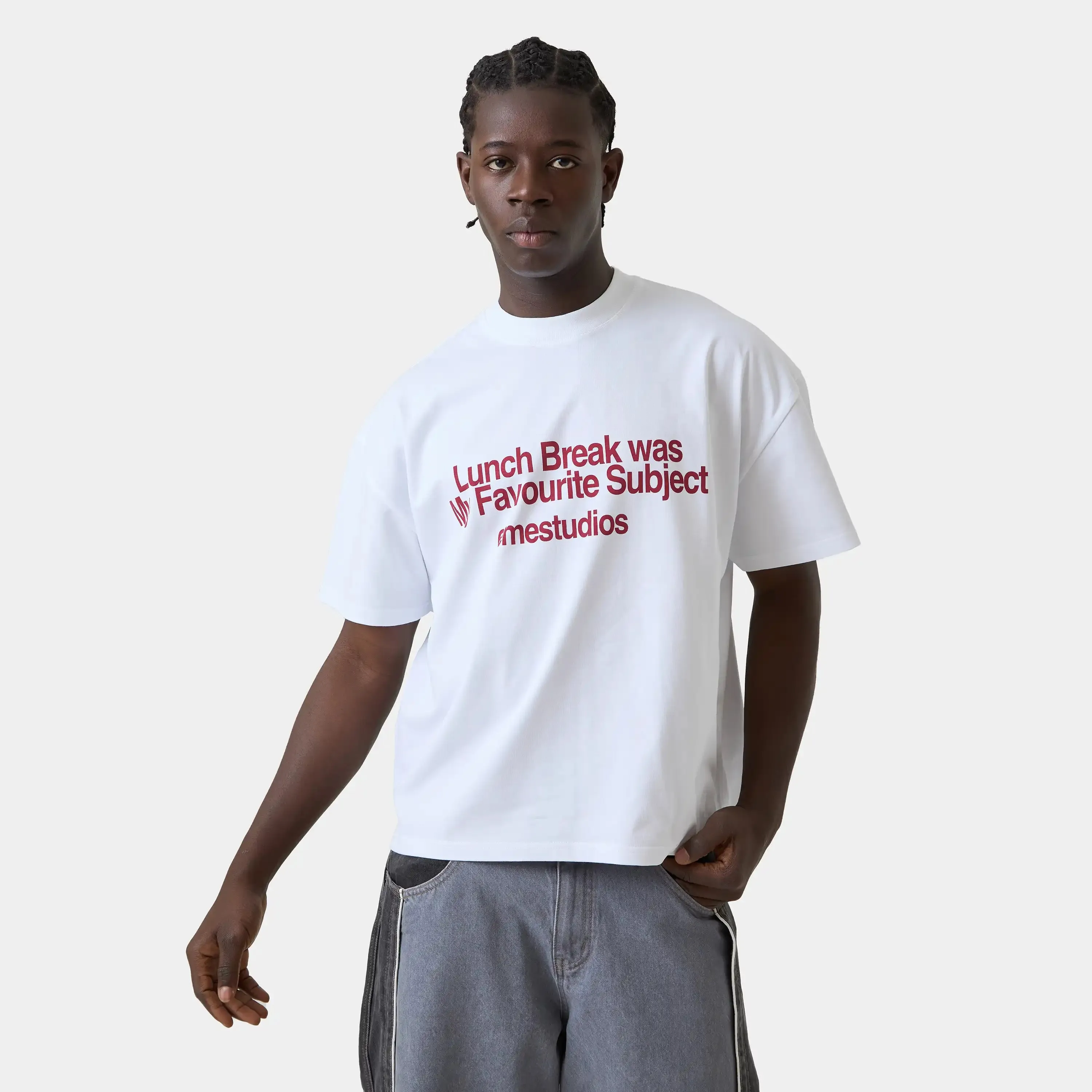 Lunch Pearl Oversized Tee sold by EME STUDIOS product image thumbnail 3