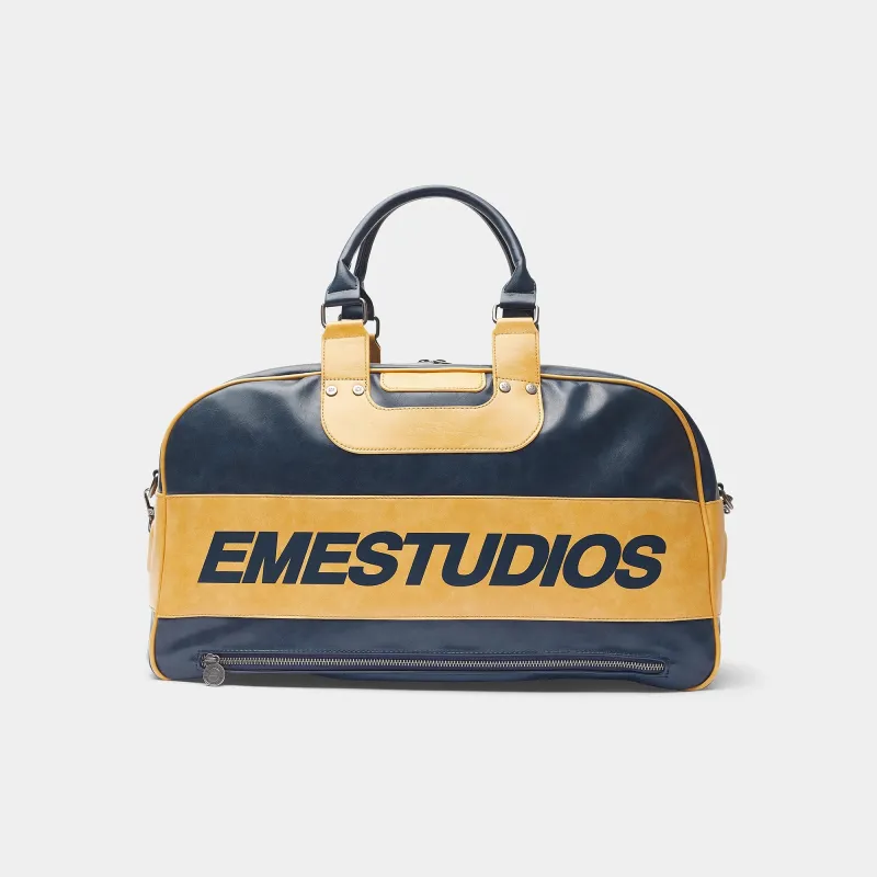 Rush Navy Duffle Bag made by EME STUDIOS