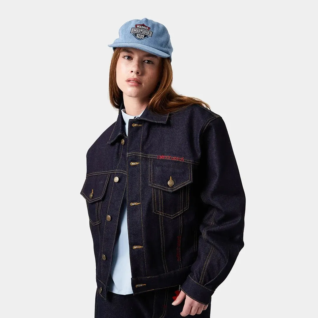 Frisona Raw Denim Boxy Jacket sold by EME STUDIOS product image thumbnail 3