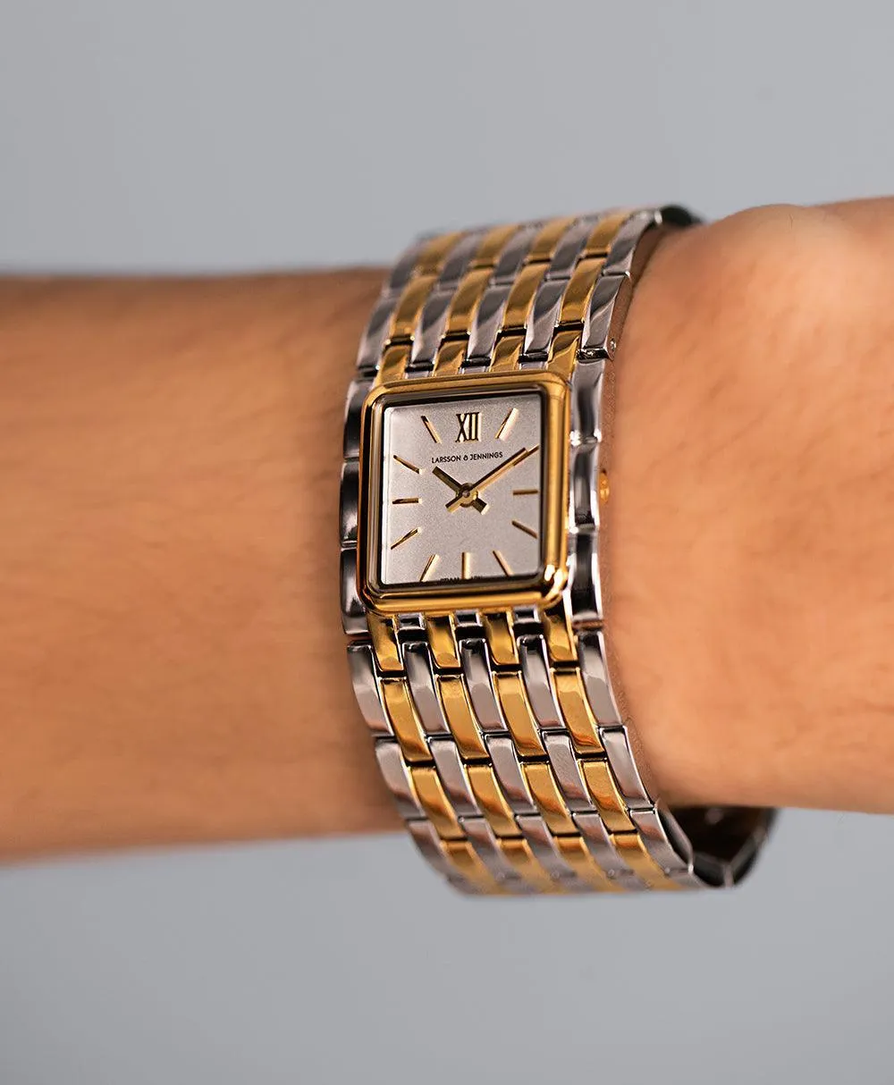 Tribeca Mixed Gold White 24mm sold by Larsson & Jennings product image thumbnail 5