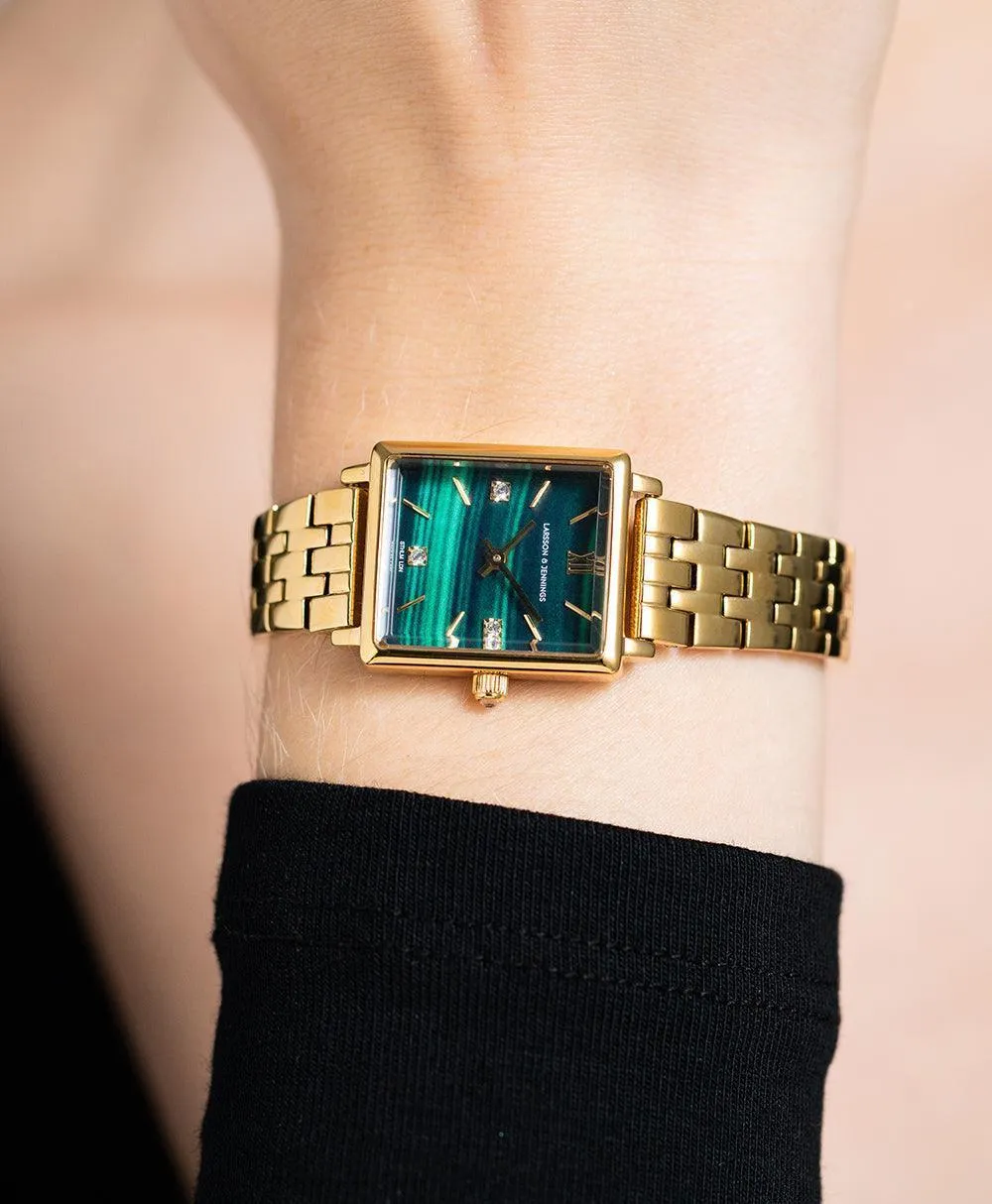 Boyfriend Mini Elevate Gold Green 31mm sold by Larsson & Jennings product image thumbnail 2