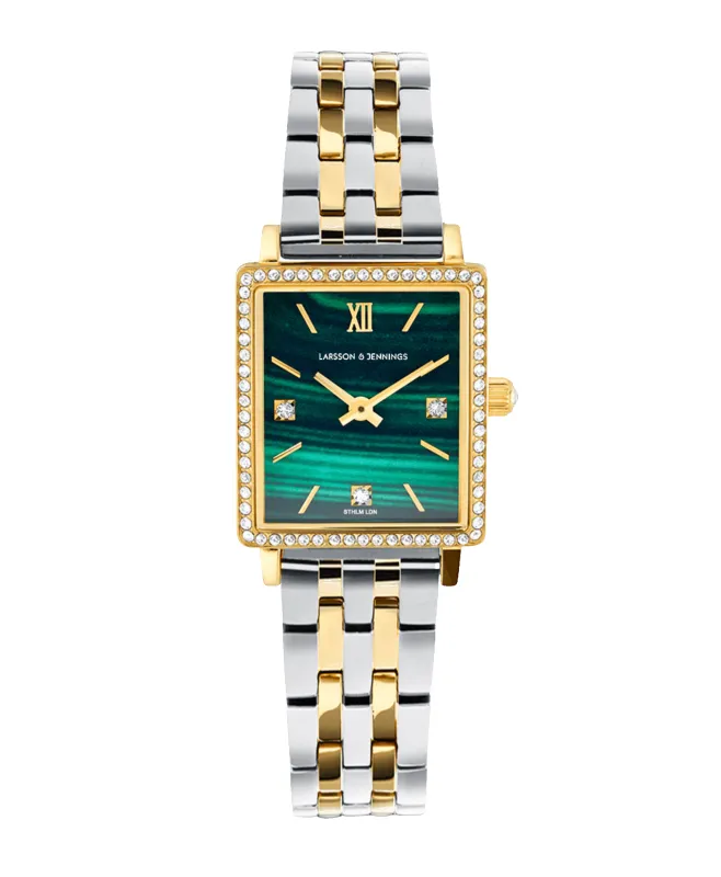Boyfriend Mini Lumous Mixed Gold Green 31mm sold by Larsson & Jennings