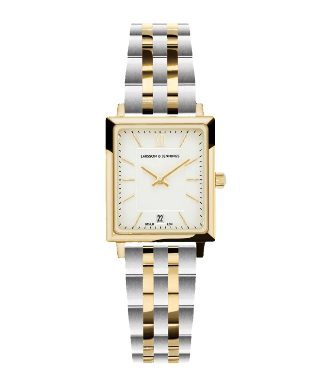 Boyfriend Mini Classic Mixed Gold 31mm sold by Larsson & Jennings