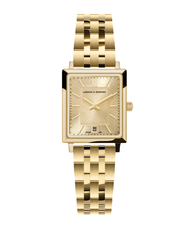 Boyfriend Mini Classic Gold Gold 31mm sold by Larsson & Jennings