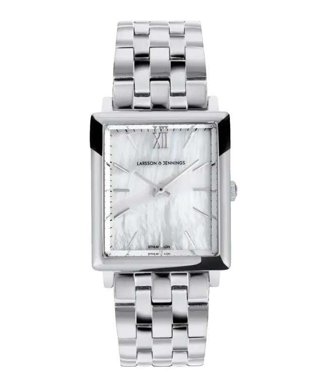 Boyfriend Elevate Silver 40mm sold by Larsson & Jennings