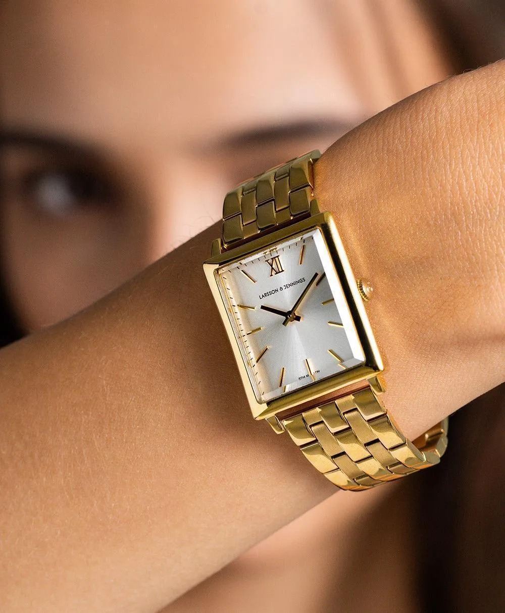 Boyfriend Elevate Gold White 40mm sold by Larsson & Jennings product image thumbnail 4