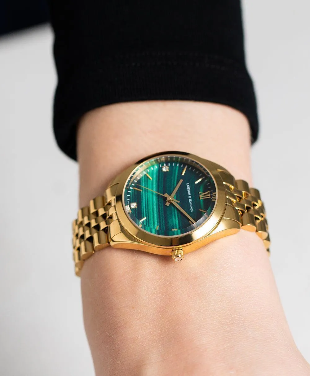 Vivid Elevate Gold Green 32mm sold by Larsson & Jennings product image thumbnail 4