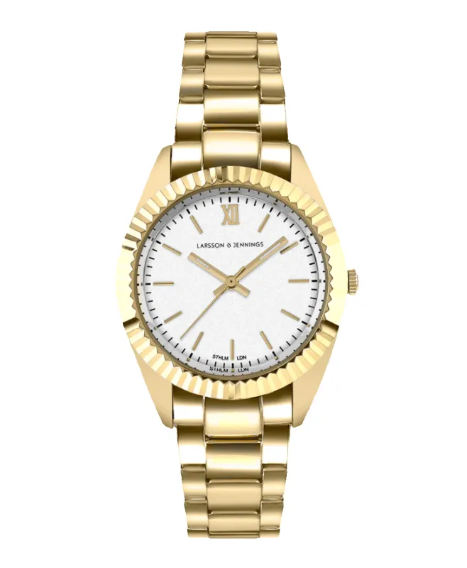 Jade Gold White 36mm sold by Larsson & Jennings