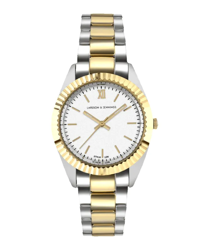 Jade Mixed Gold White 36mm sold by Larsson & Jennings