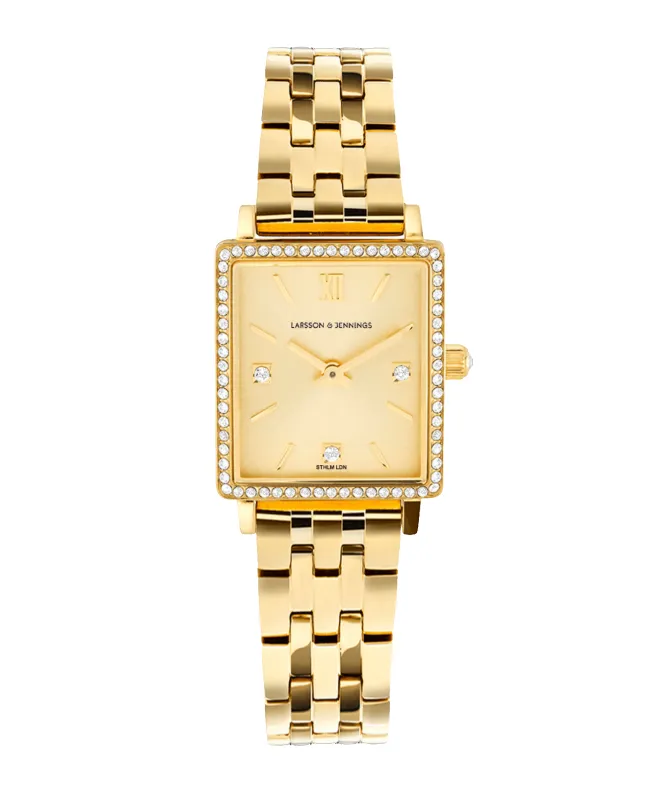 Boyfriend Mini Lumous Gold Gold 31mm sold by Larsson & Jennings