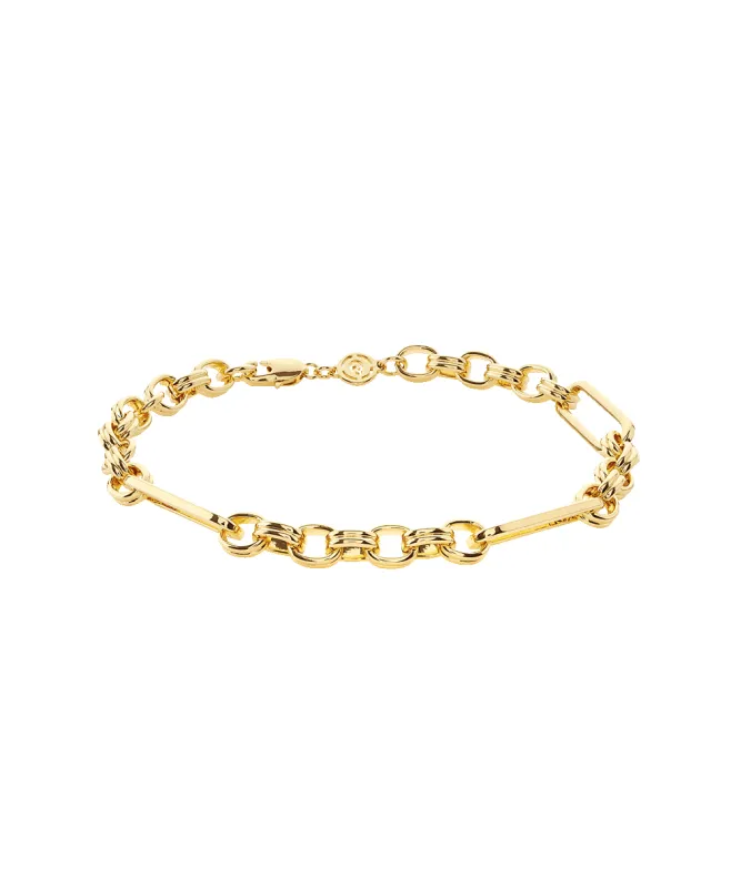 Lil Bracelet 18ct Gold Plated sold by Larsson & Jennings