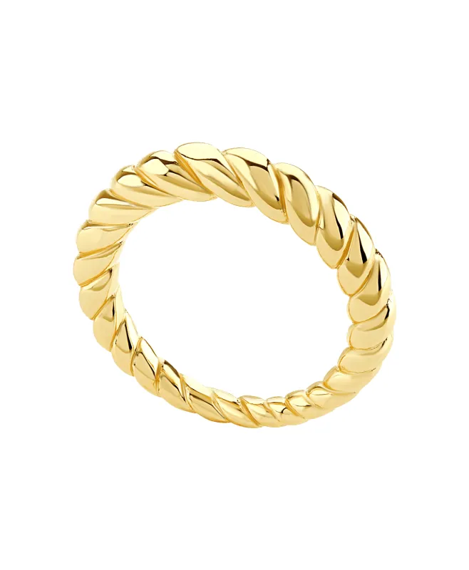 Ida Ring 18ct Gold Plated sold by Larsson & Jennings