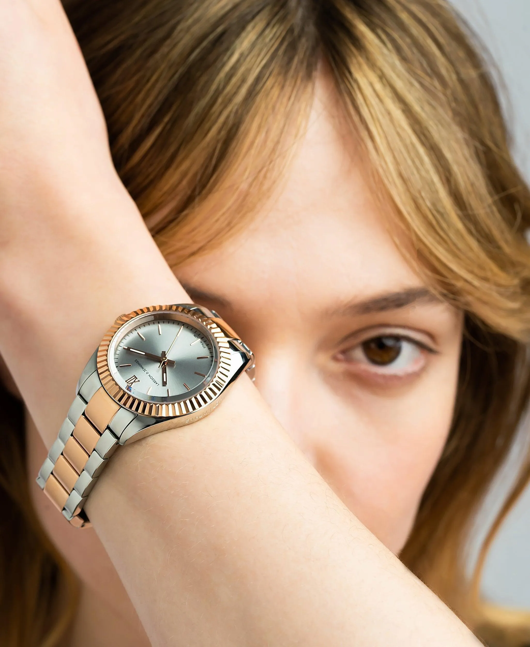 Jade Mixed Rose Gold Grey 36mm sold by Larsson & Jennings product image thumbnail 3