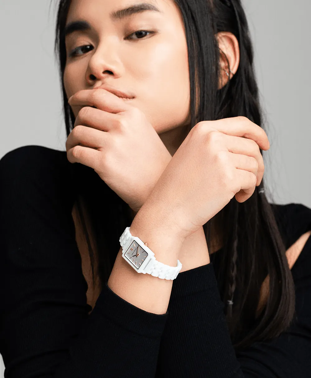 Boyfriend Mini Áine White Gold 33mm sold by Larsson & Jennings product image thumbnail 2