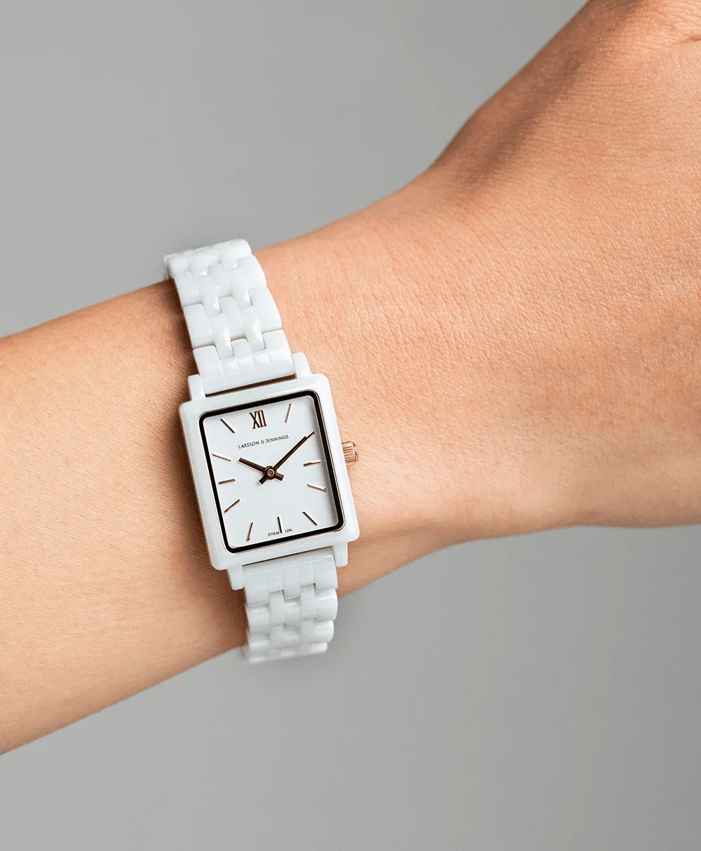 Boyfriend Mini Áine White Gold 33mm sold by Larsson & Jennings product image thumbnail 5