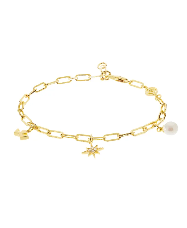 Mille Bracelet 18ct Gold Plated sold by Larsson & Jennings