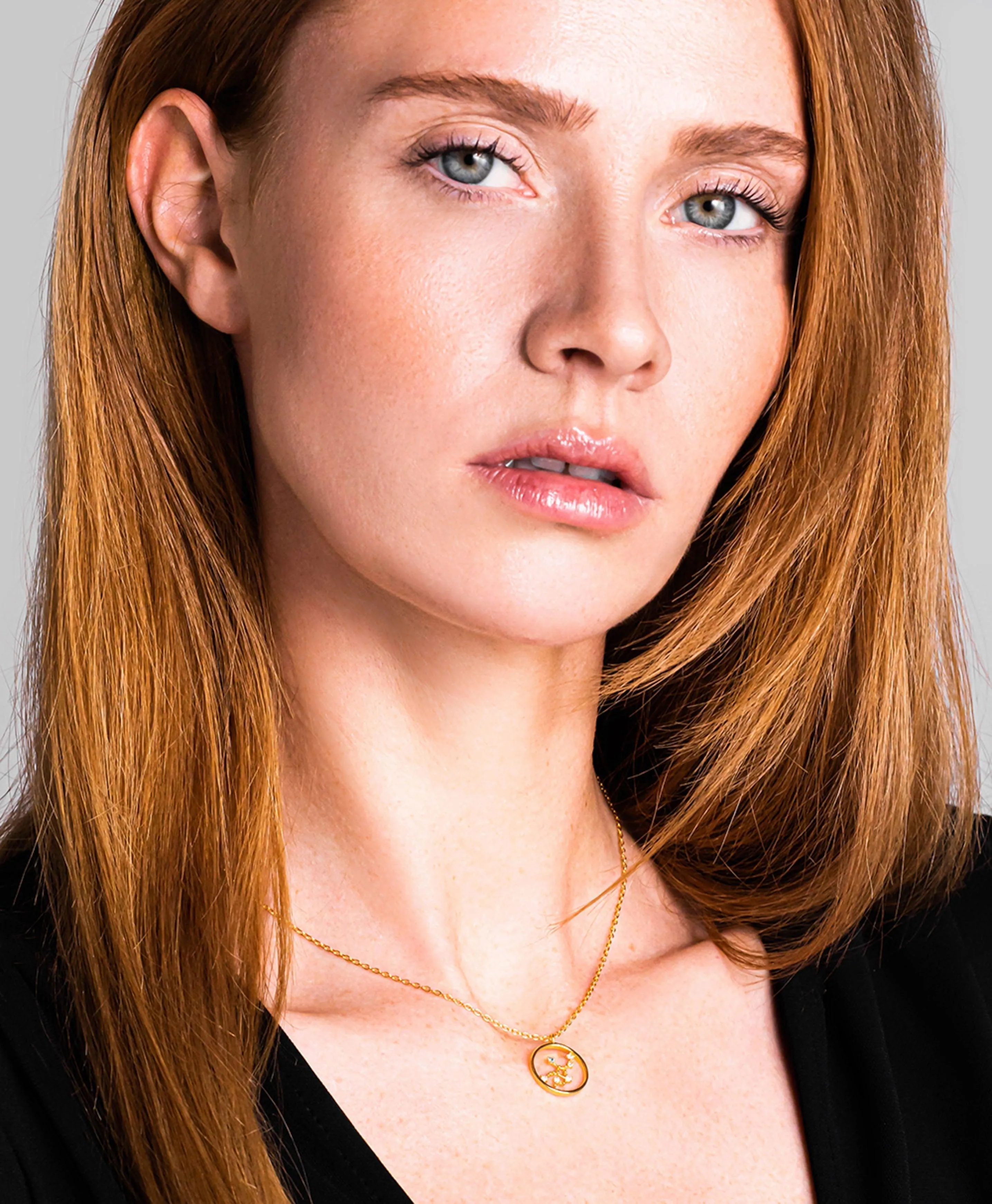 Zodiac Necklace Virgo 18ct Gold Plated sold by Larsson & Jennings product image thumbnail 3