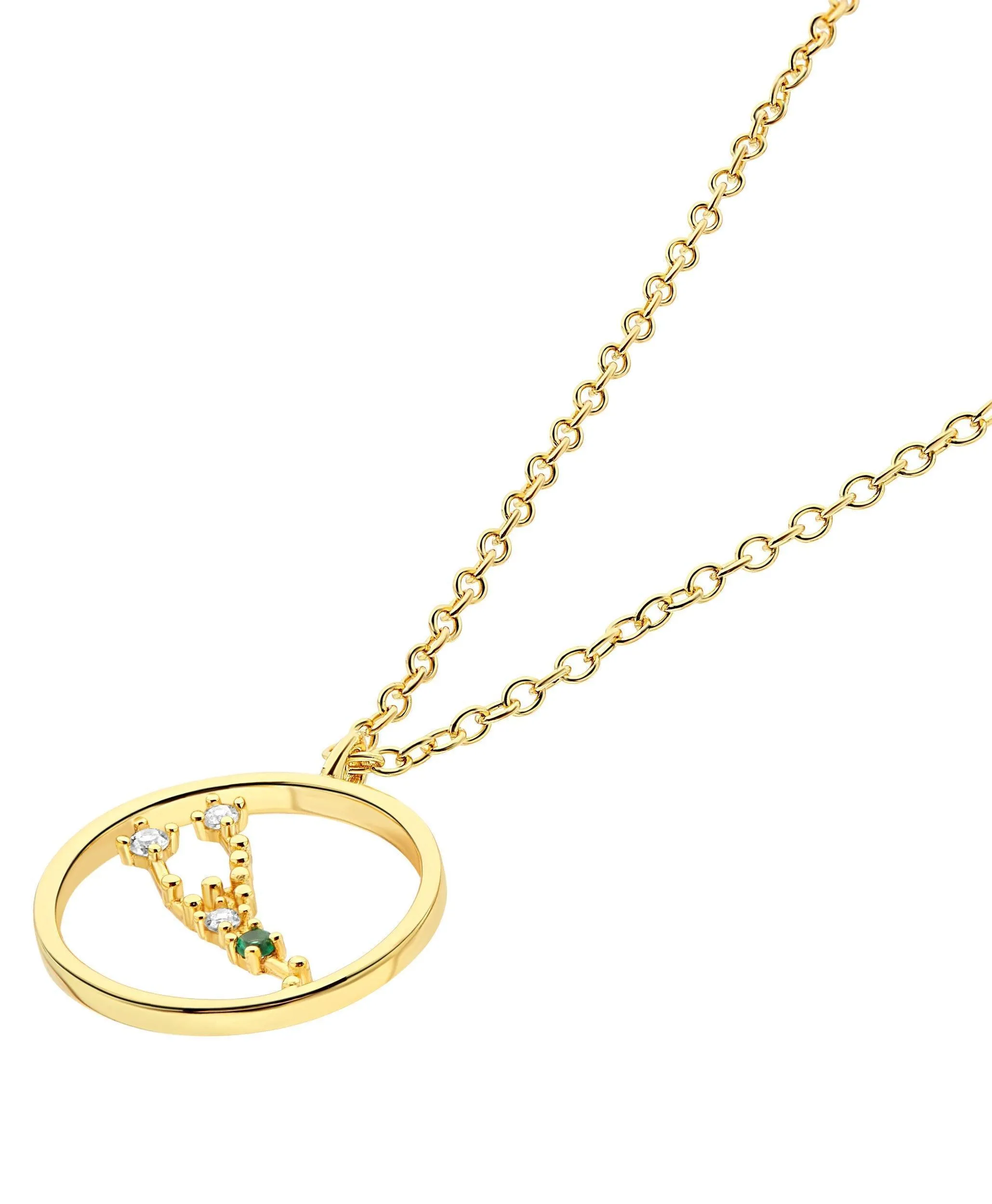 Zodiac Necklace Taurus 18ct Gold Plated sold by Larsson & Jennings product image thumbnail 3