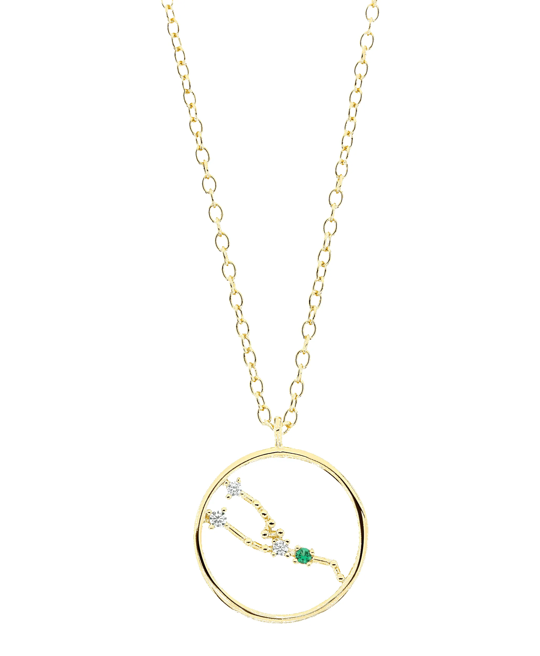 Zodiac Necklace Taurus 18ct Gold Plated sold by Larsson & Jennings