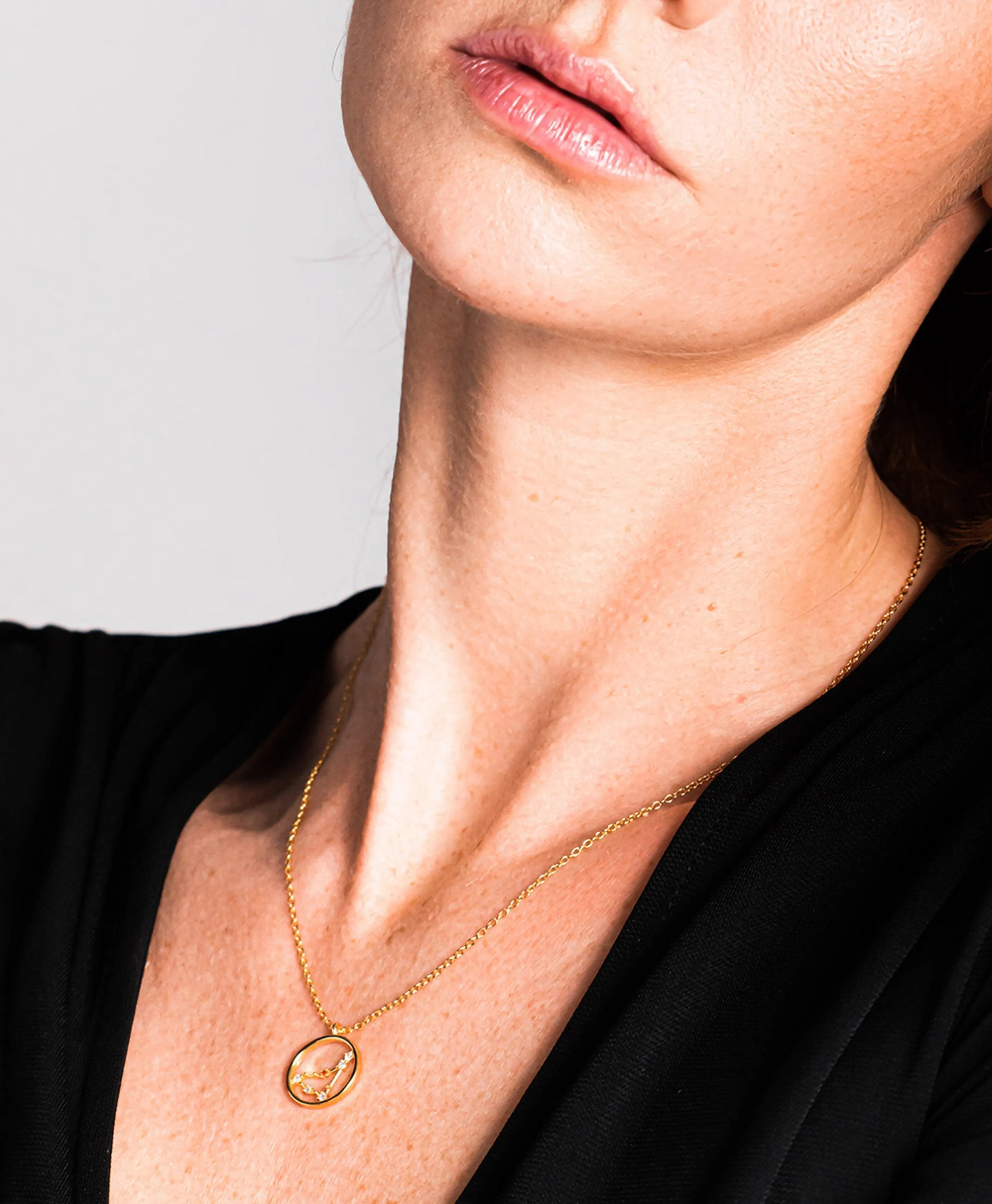 Zodiac Necklace Capricorn 18ct Gold Plated sold by Larsson & Jennings product image thumbnail 4