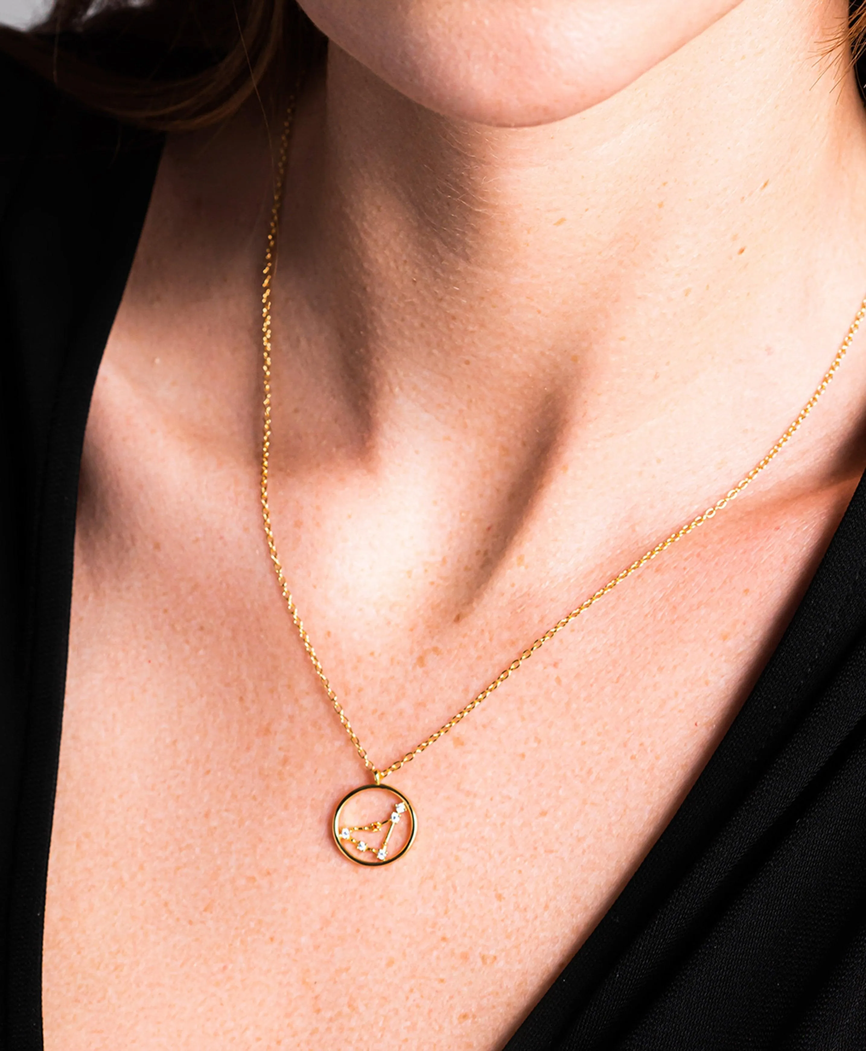 Zodiac Necklace Capricorn 18ct Gold Plated sold by Larsson & Jennings product image thumbnail 2