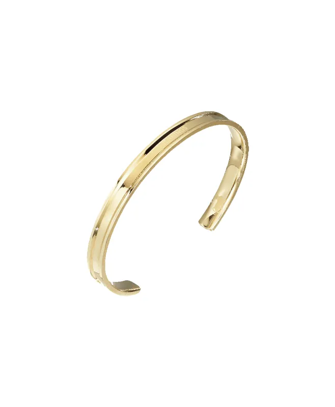 Classic Gold Bangle made by Larsson & Jennings