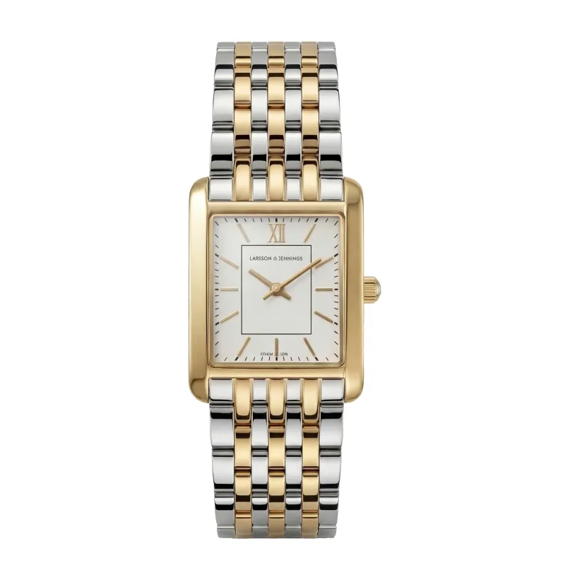 Boyfriend Carré Mixed Gold 31mm made by Larsson & Jennings