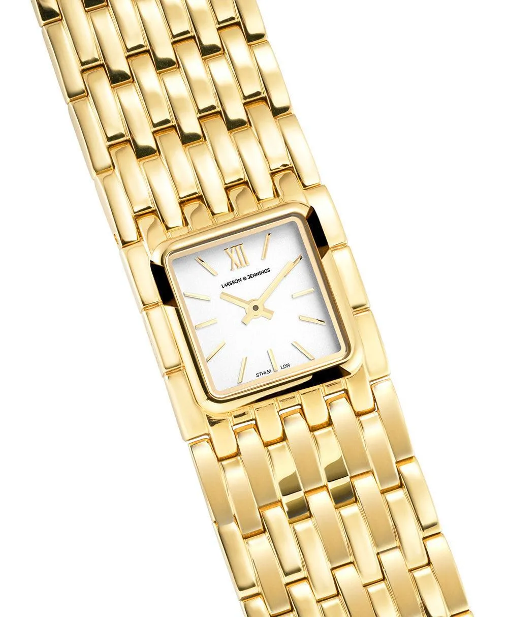 Tribeca Gold White 24mm sold by Larsson & Jennings product image thumbnail 5