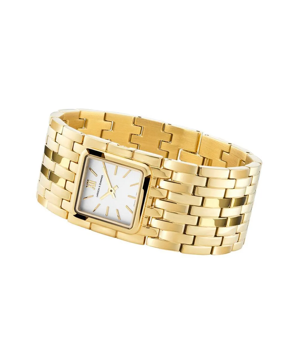 Tribeca Gold White 24mm sold by Larsson & Jennings product image thumbnail 3