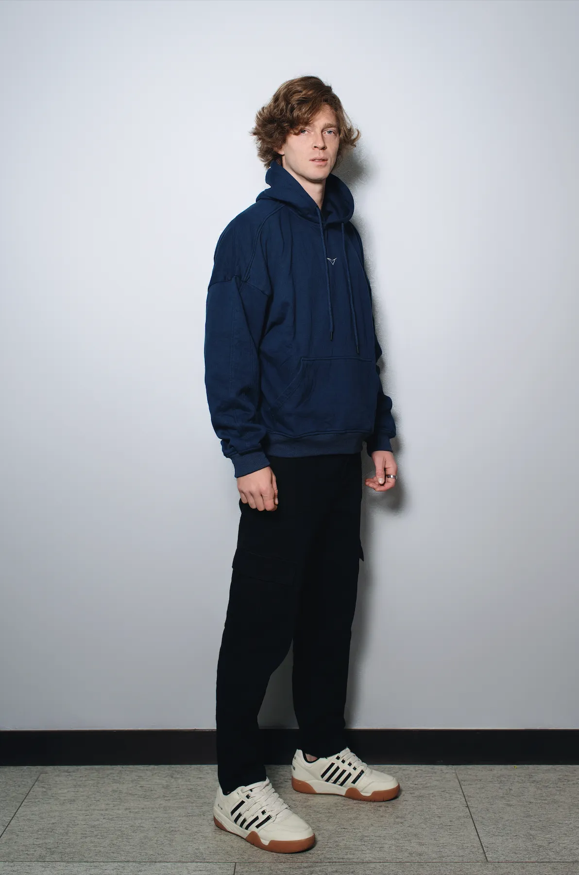 Blue Casual Loose Hoodie sold by Rublo product image thumbnail 5