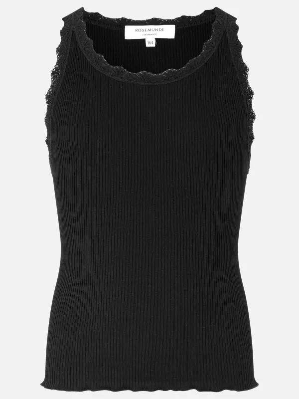 RKBeatha SL top w/ lace sold by Rosemunde Copenhagen