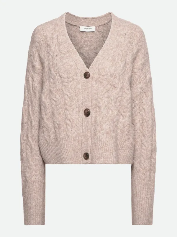 RWCable Knit Cardigan sold by Rosemunde Copenhagen