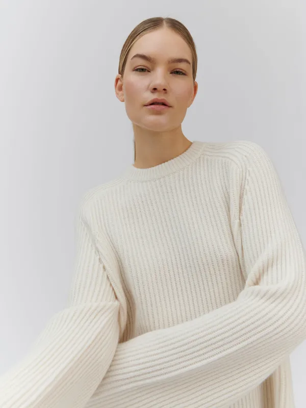 Fisherman rib pullover sold by Rosemunde Copenhagen