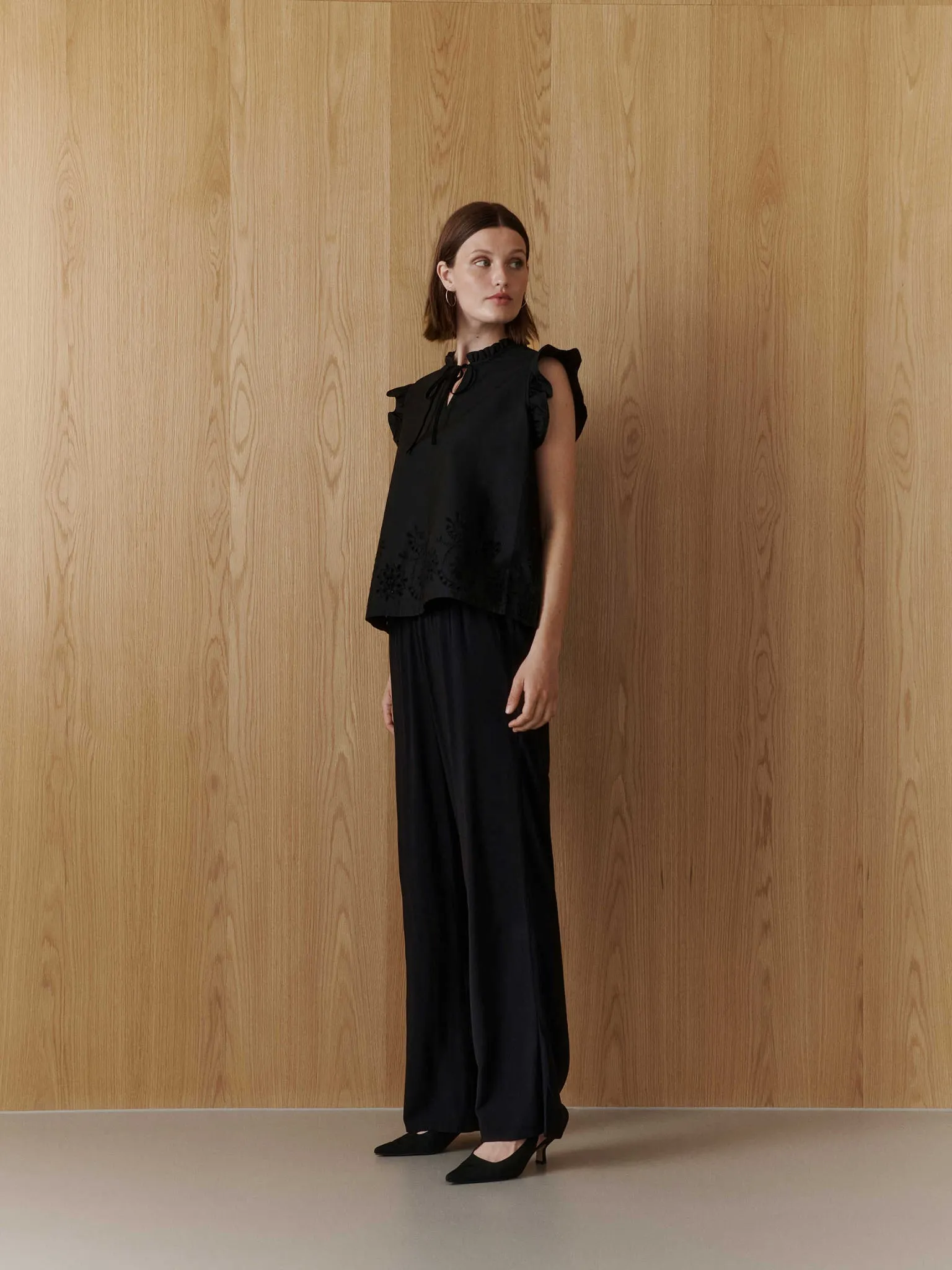 RWAicha MW Trousers sold by Rosemunde Copenhagen product image thumbnail 3