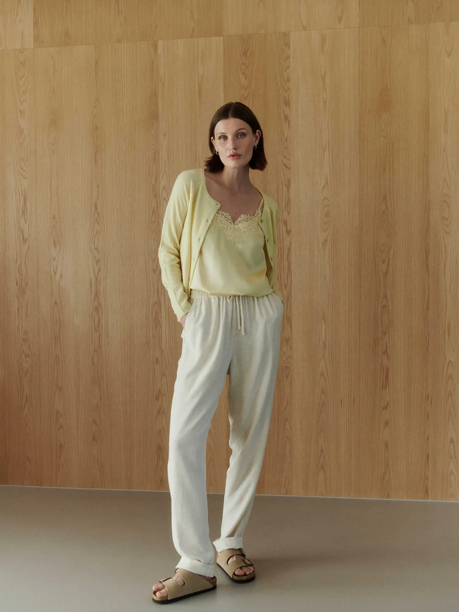 RWAicha MW Trousers sold by Rosemunde Copenhagen product image thumbnail 4