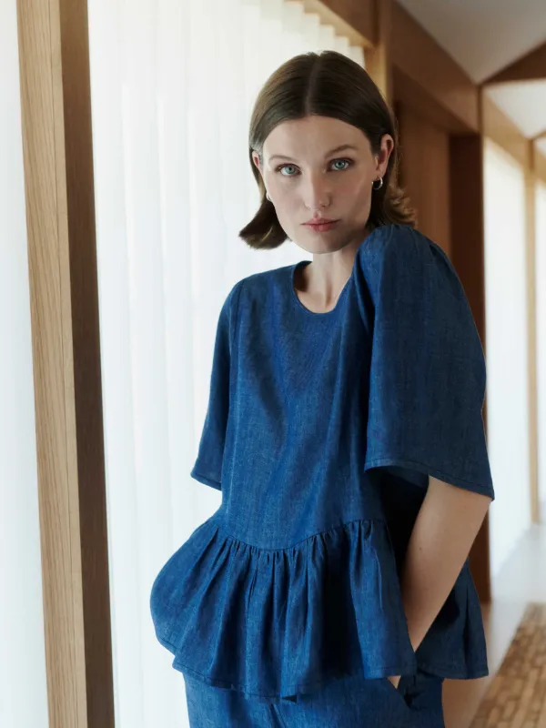 RWLeyla SS Blouse sold by Rosemunde Copenhagen