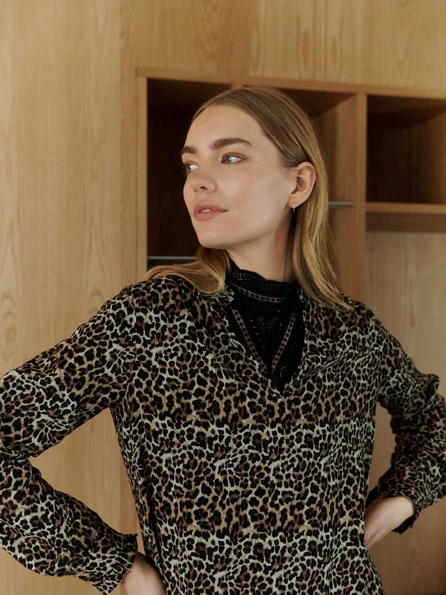 RWElif LS Short Dress sold by Rosemunde Copenhagen product image thumbnail 3