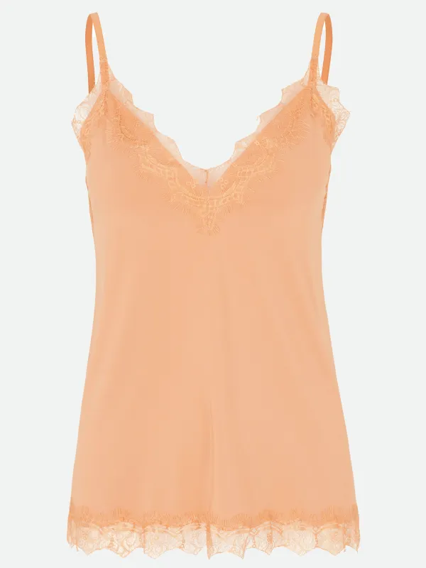 RWBillie SL Lace Strap Top sold by Rosemunde Copenhagen