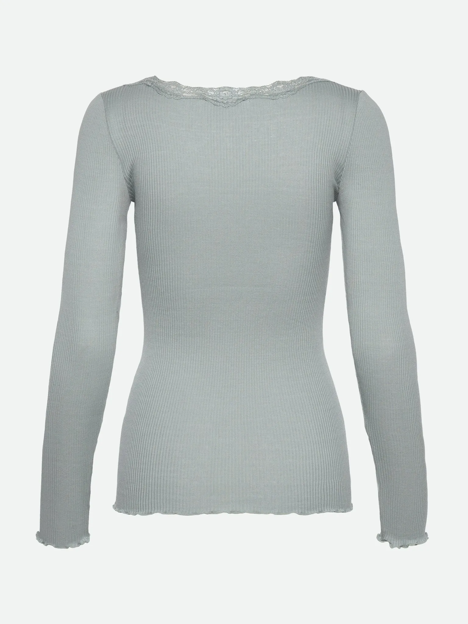 RWBabette LS U-neck Lace T-shirt sold by Rosemunde Copenhagen product image thumbnail 2