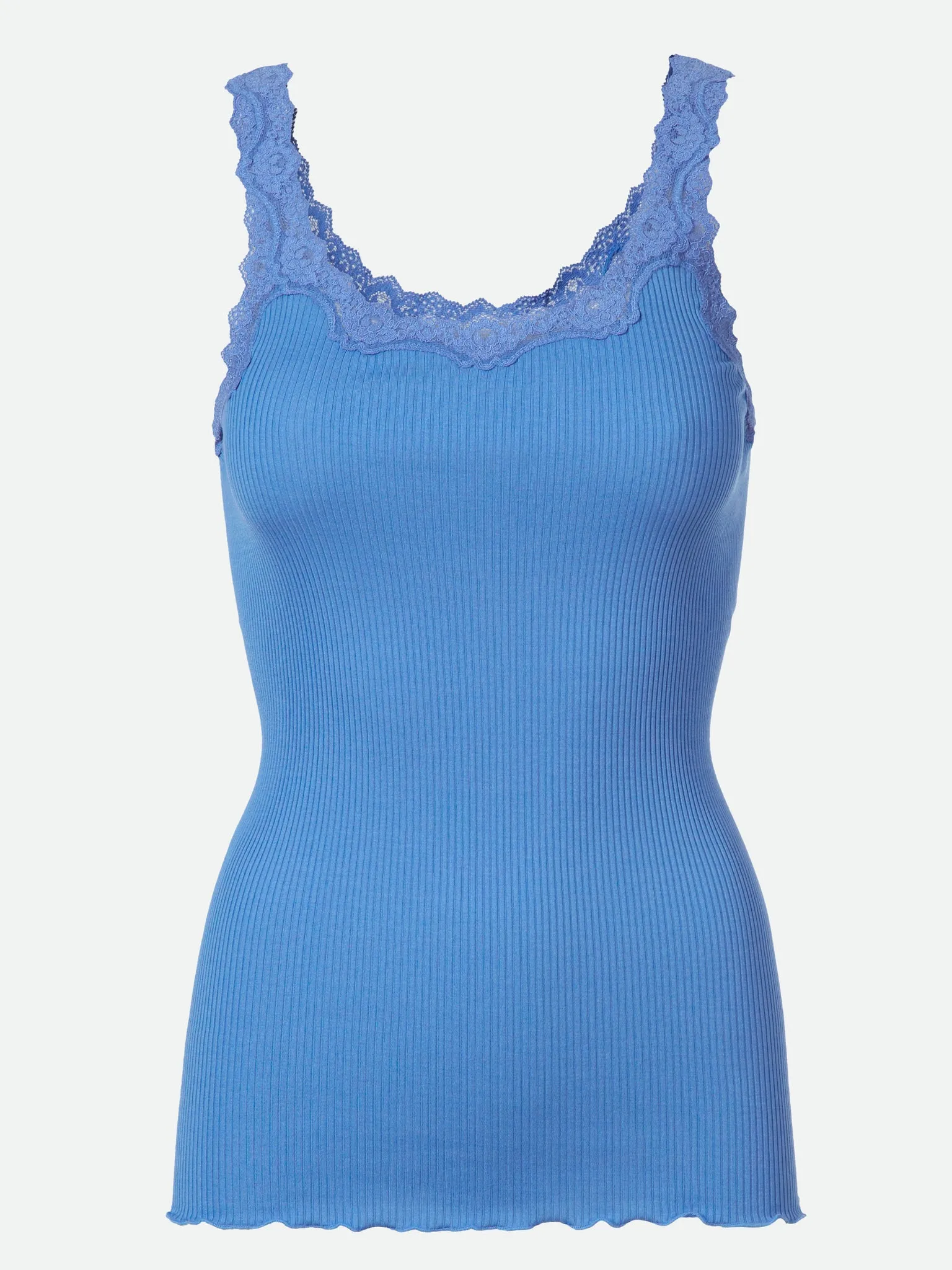 RWBabette Silk SL Deep Back Lace Top sold by Rosemunde Copenhagen product image thumbnail 4