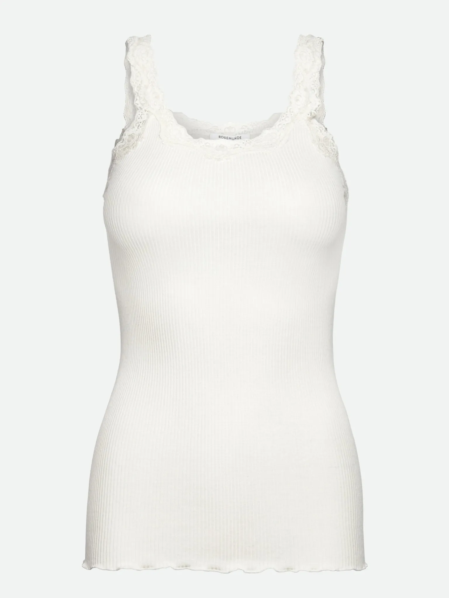 RWBabette Silk SL Deep Back Lace Top sold by Rosemunde Copenhagen product image thumbnail 2