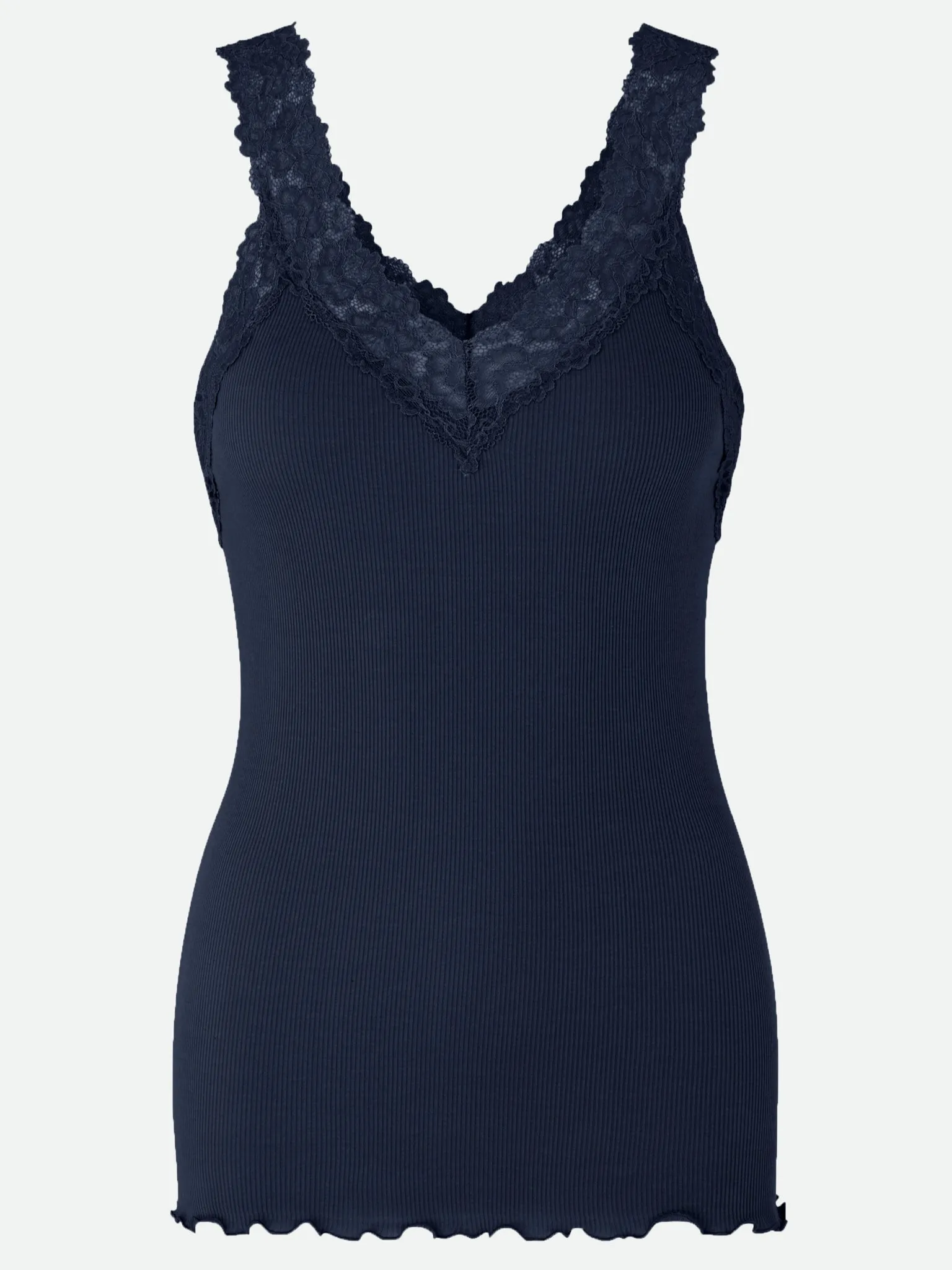 RWBernadine Organic Cotton SL Lace Top sold by Rosemunde Copenhagen