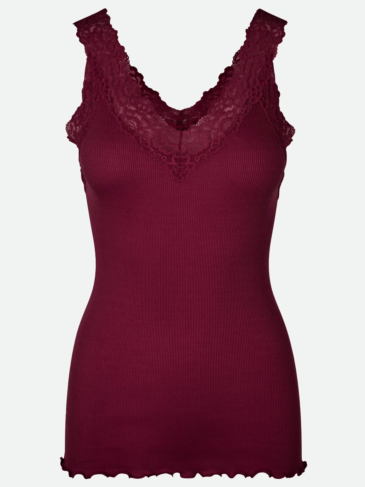 RWBernadine Organic Cotton SL Lace Top sold by Rosemunde Copenhagen product image thumbnail 4