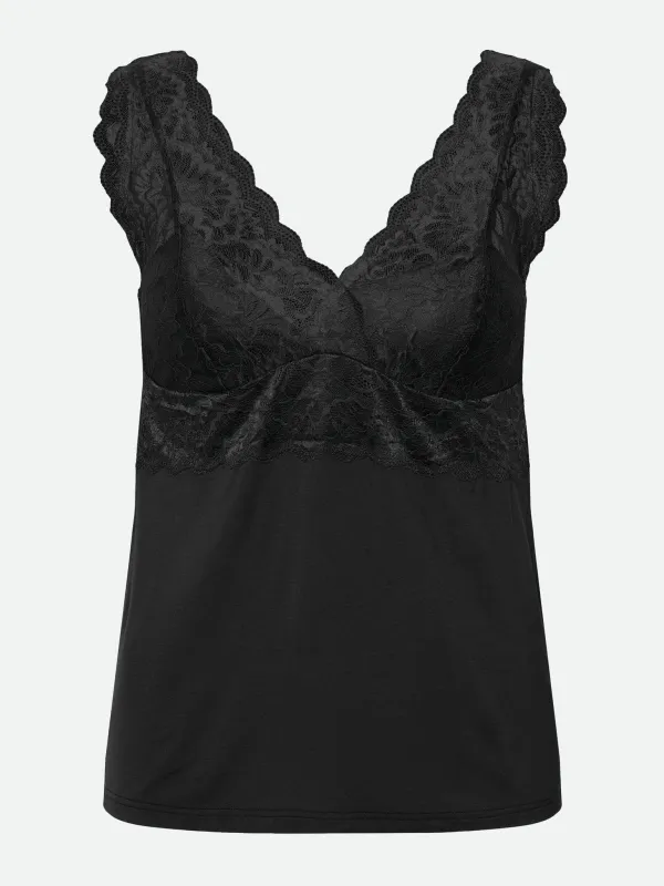 RWBiarritz SL Strap Lace Top sold by Rosemunde Copenhagen