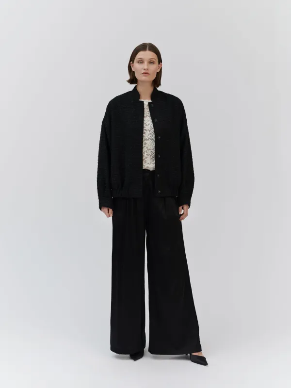 Bouclé bomber sold by Rosemunde Copenhagen
