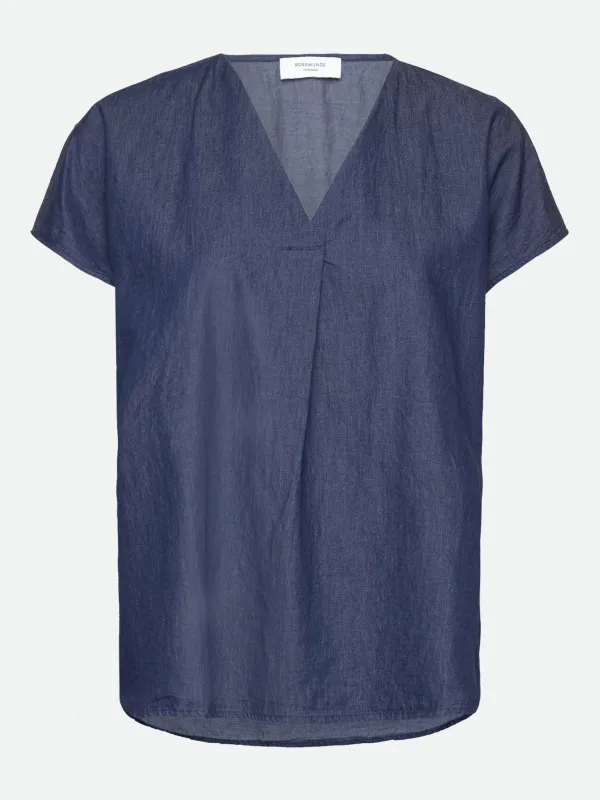 RWLaila Denim SL Regular Shirt sold by Rosemunde Copenhagen