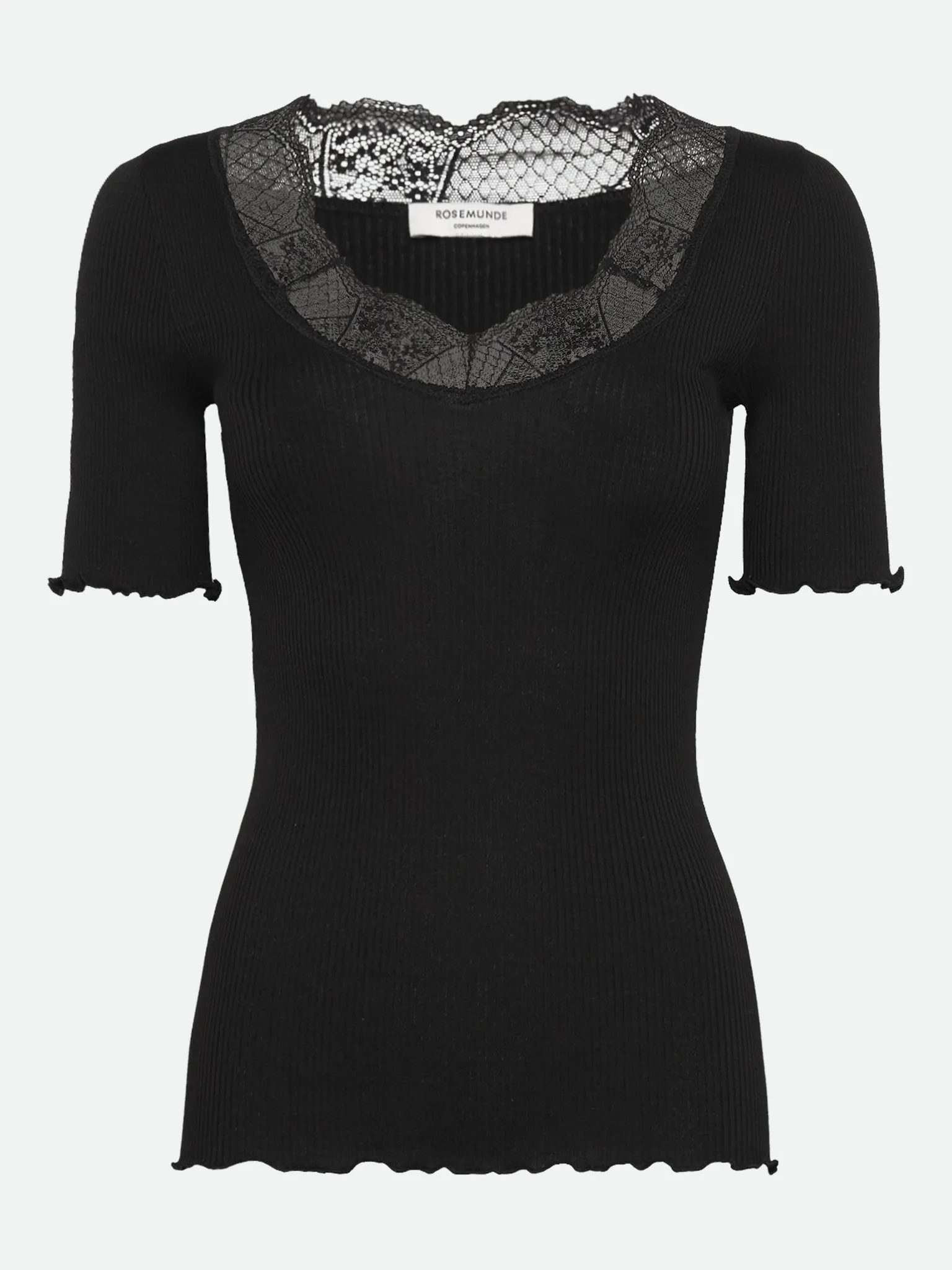 RWBeatha 2/4 Lace T-shirt sold by Rosemunde Copenhagen product image thumbnail 2