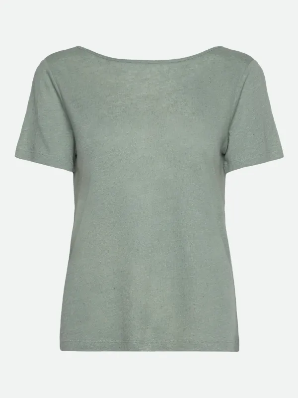 RWAmina SS Regular Lace T-shirt sold by Rosemunde Copenhagen