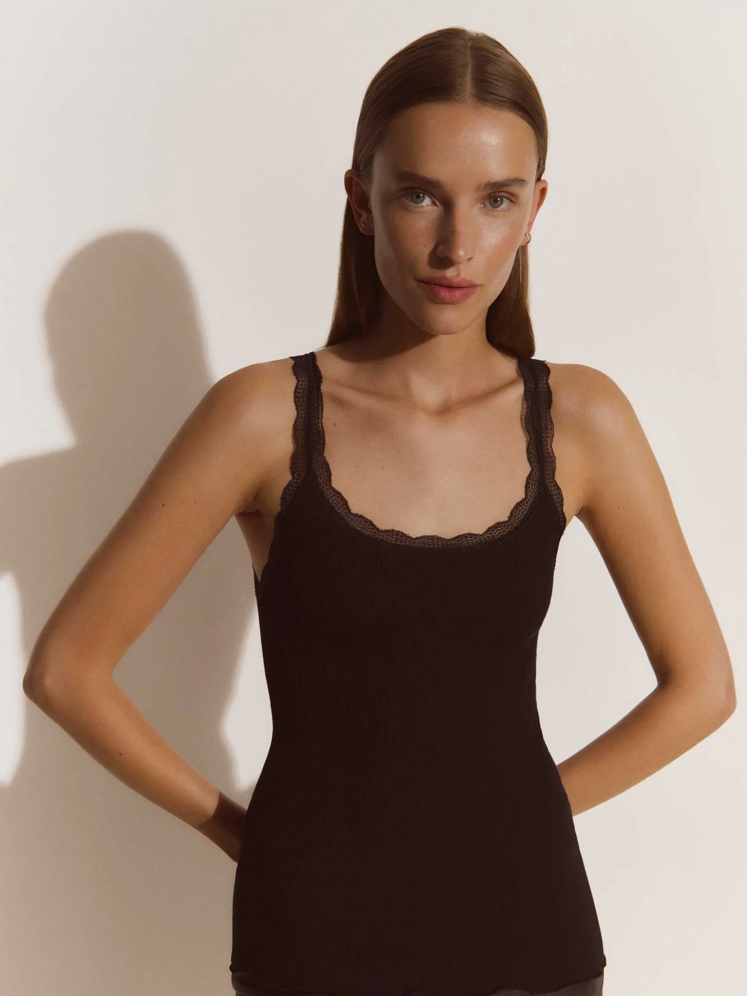 RWBaybay SL Regular Lace Top sold by Rosemunde Copenhagen