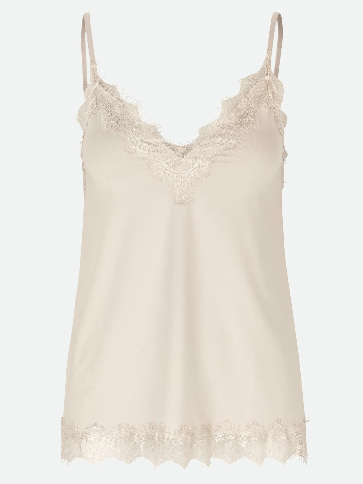 RWBillie SL Lace Strap Top sold by Rosemunde Copenhagen